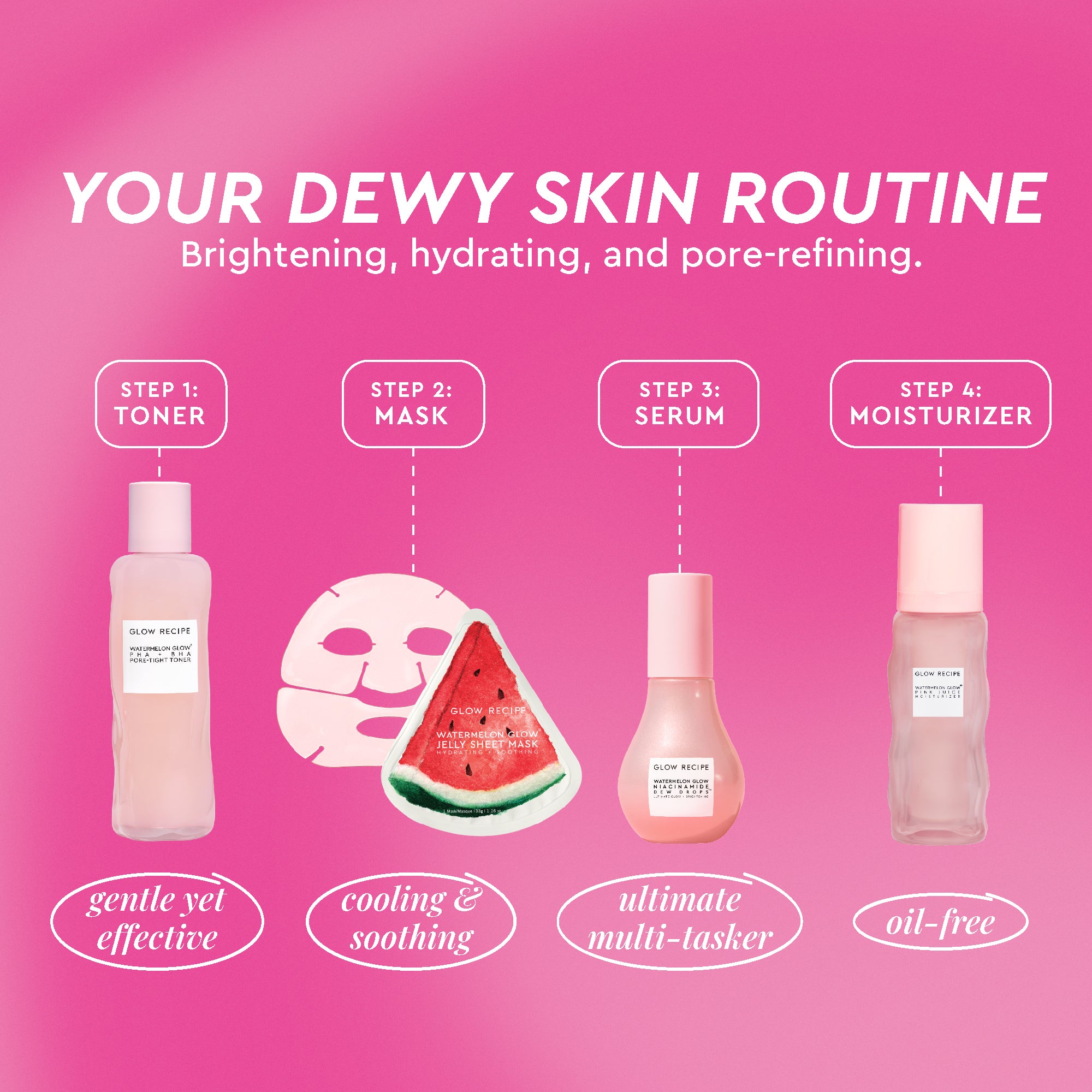 Watermelon Glow Dewy Skin Routine - Image 4