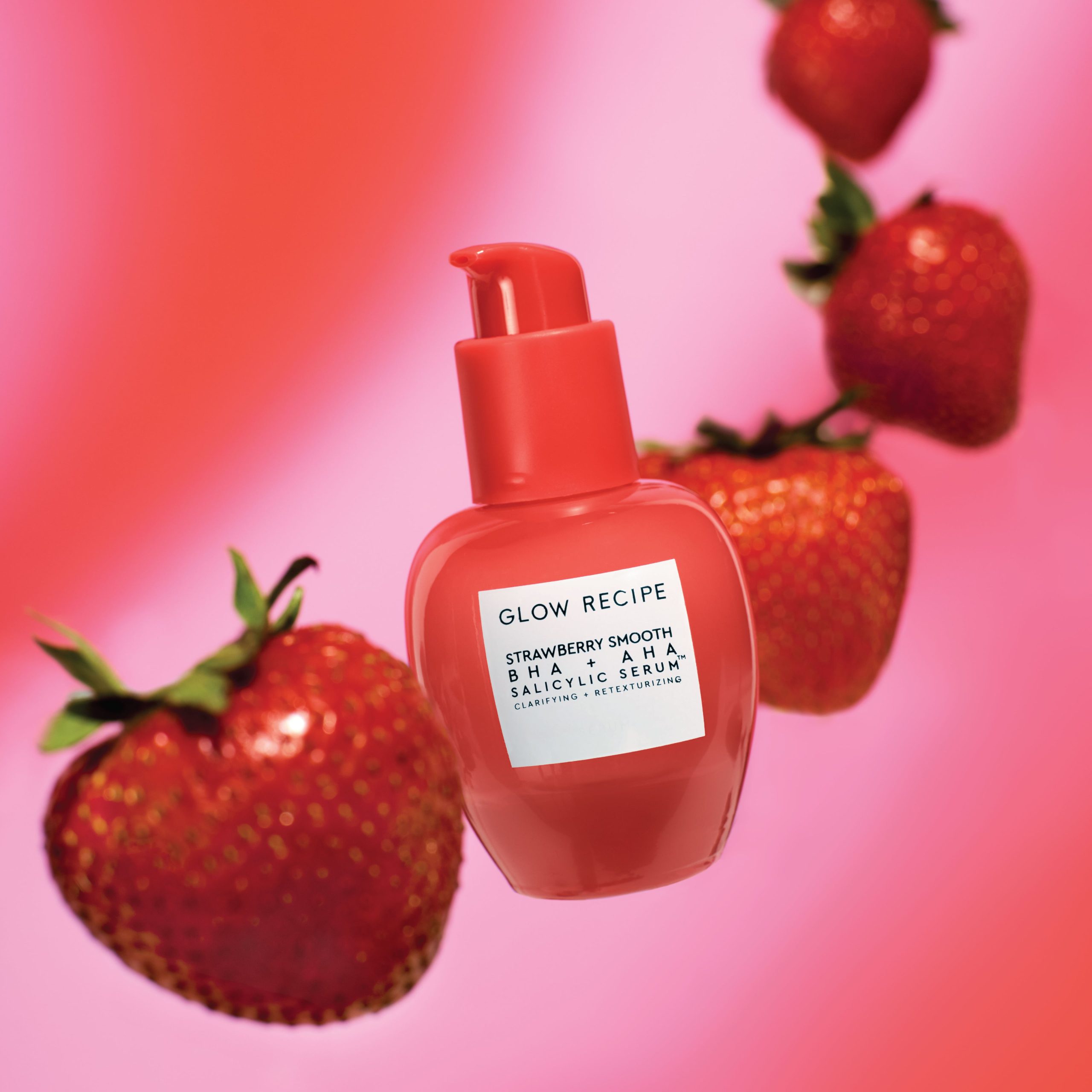 Strawberry Smooth BHA+AHA Salicylic Serum - Image 8