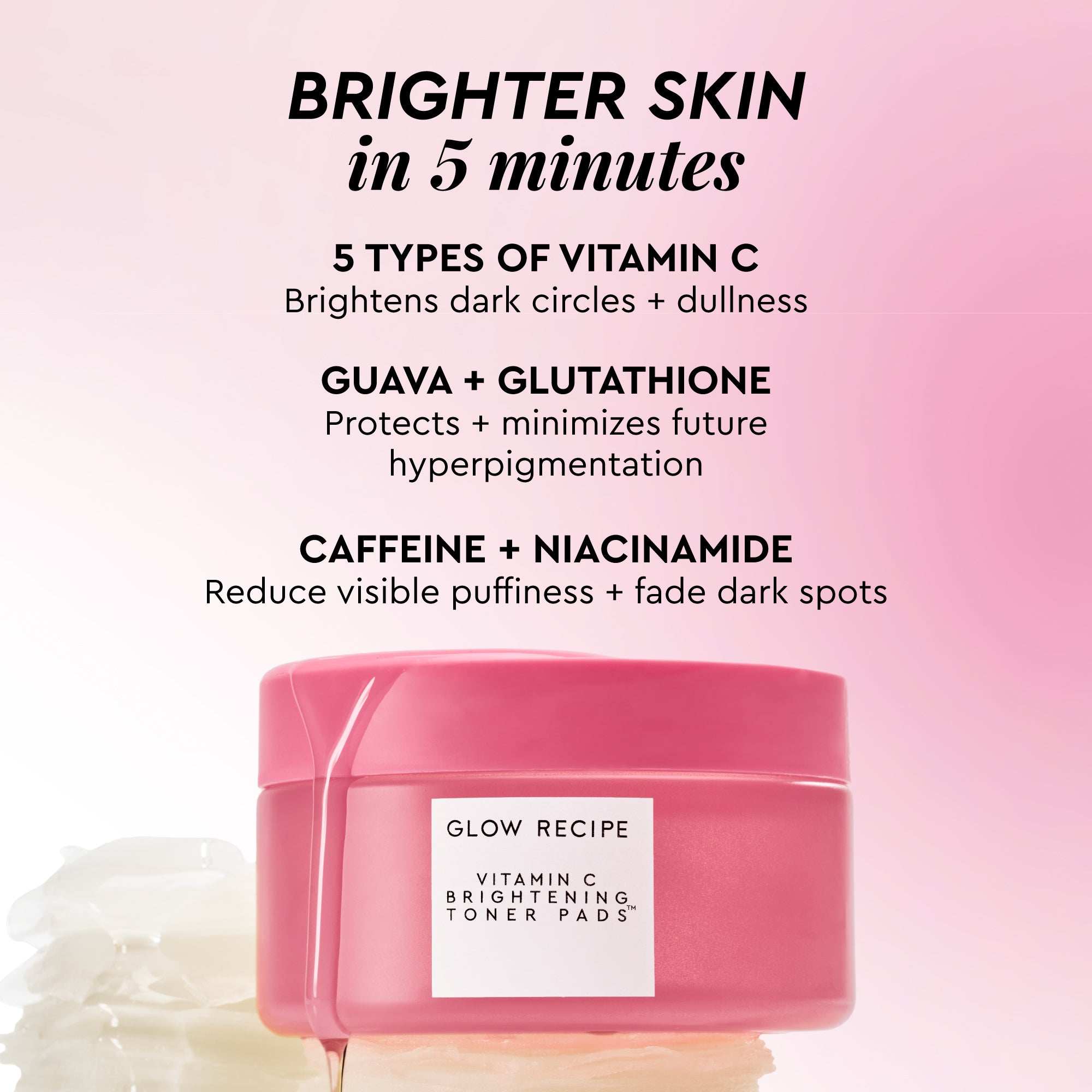 Vitamin C Brightening Korean Toner Pads - Image 6
